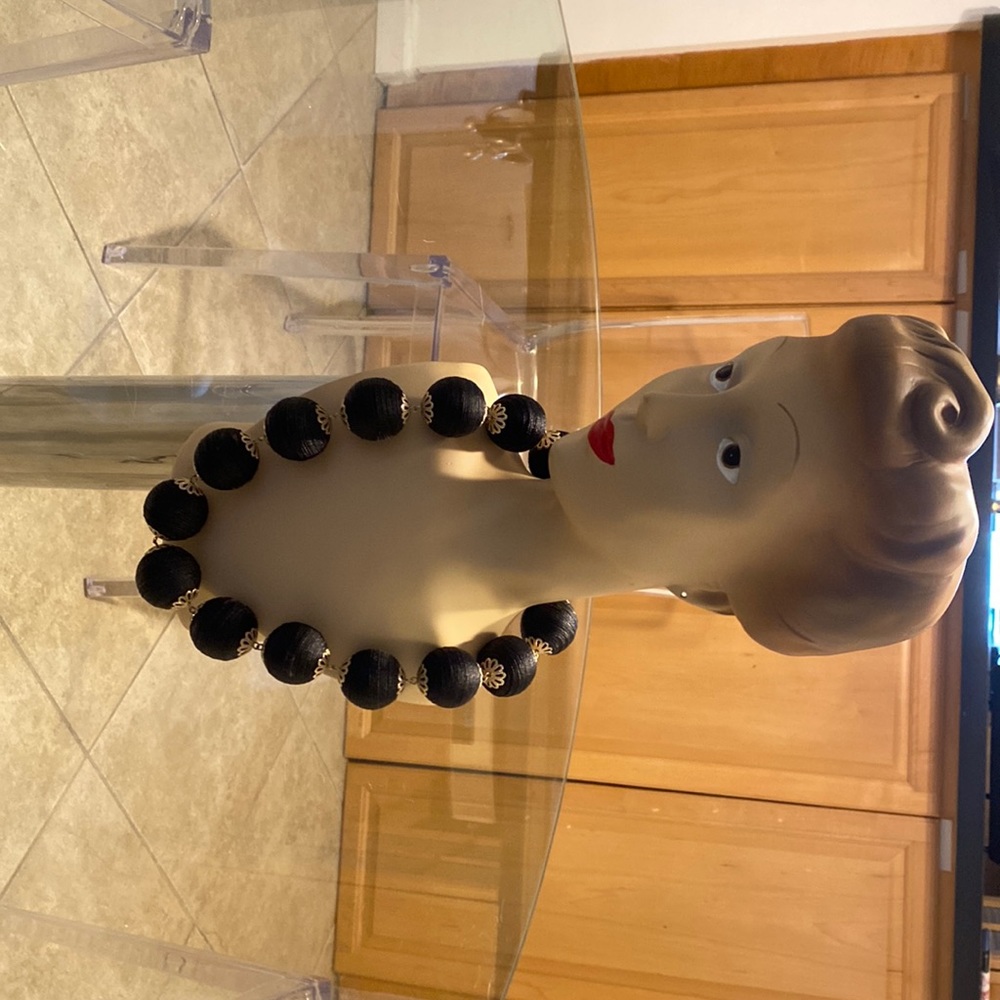 Black necklace